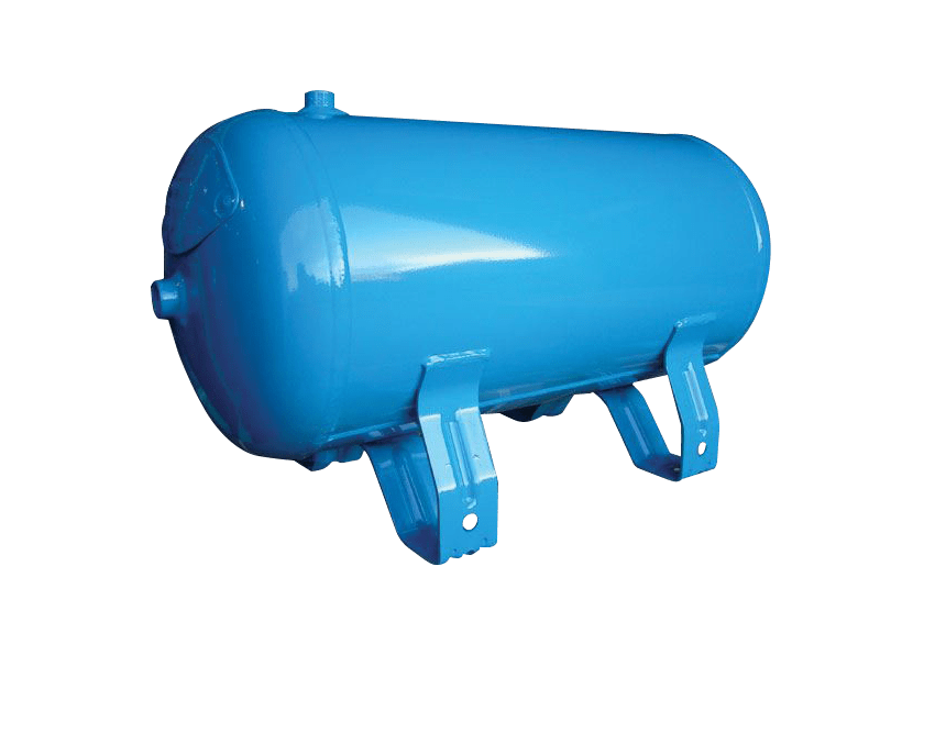 Roteck air receiver with condensate separation