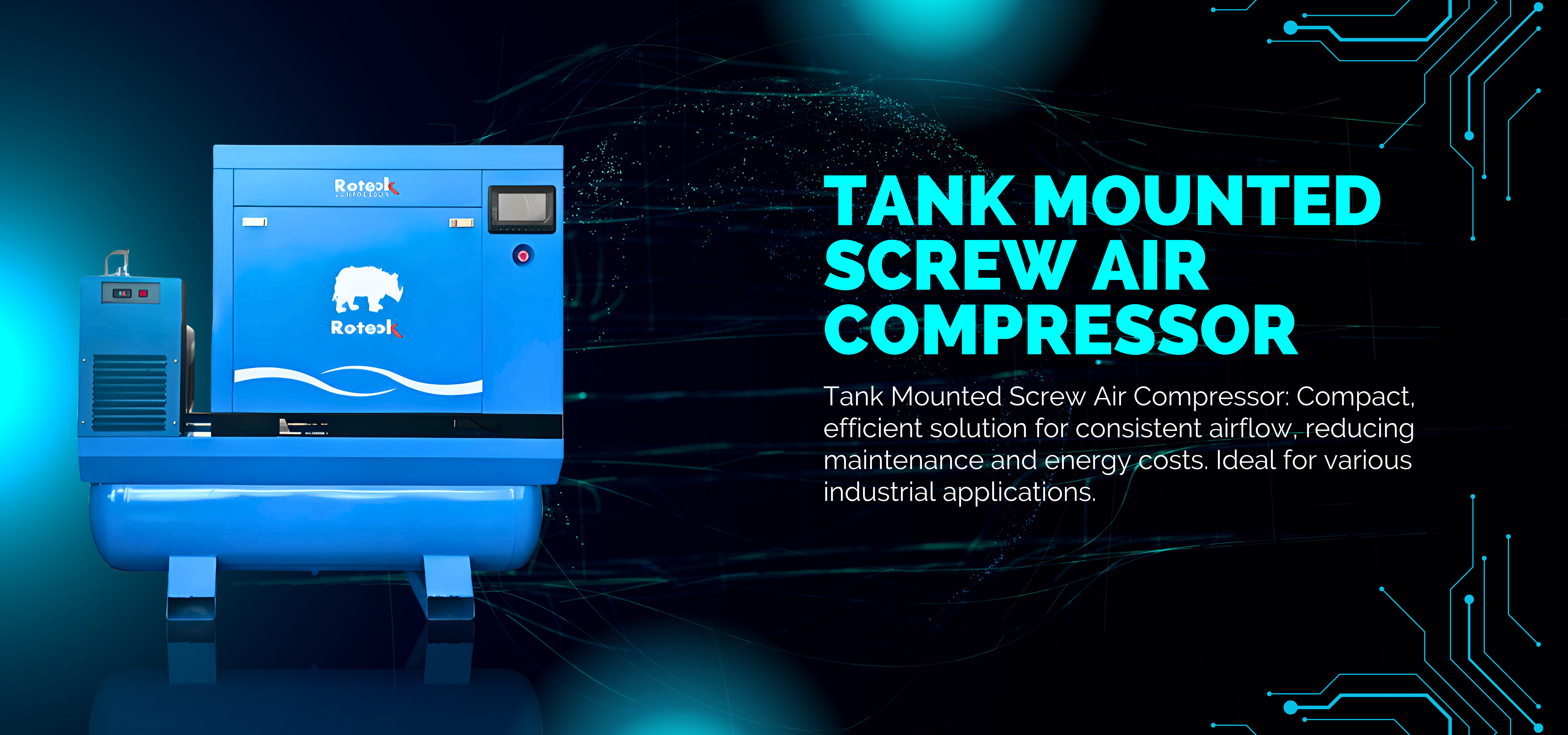 Rotary screw compressor in Ghaziabad